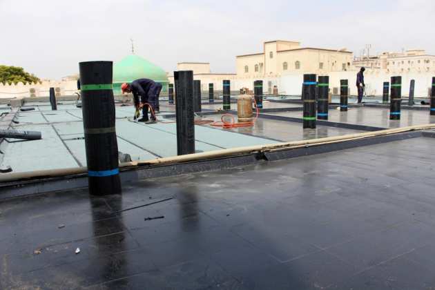 Roof preparation and waterproofing